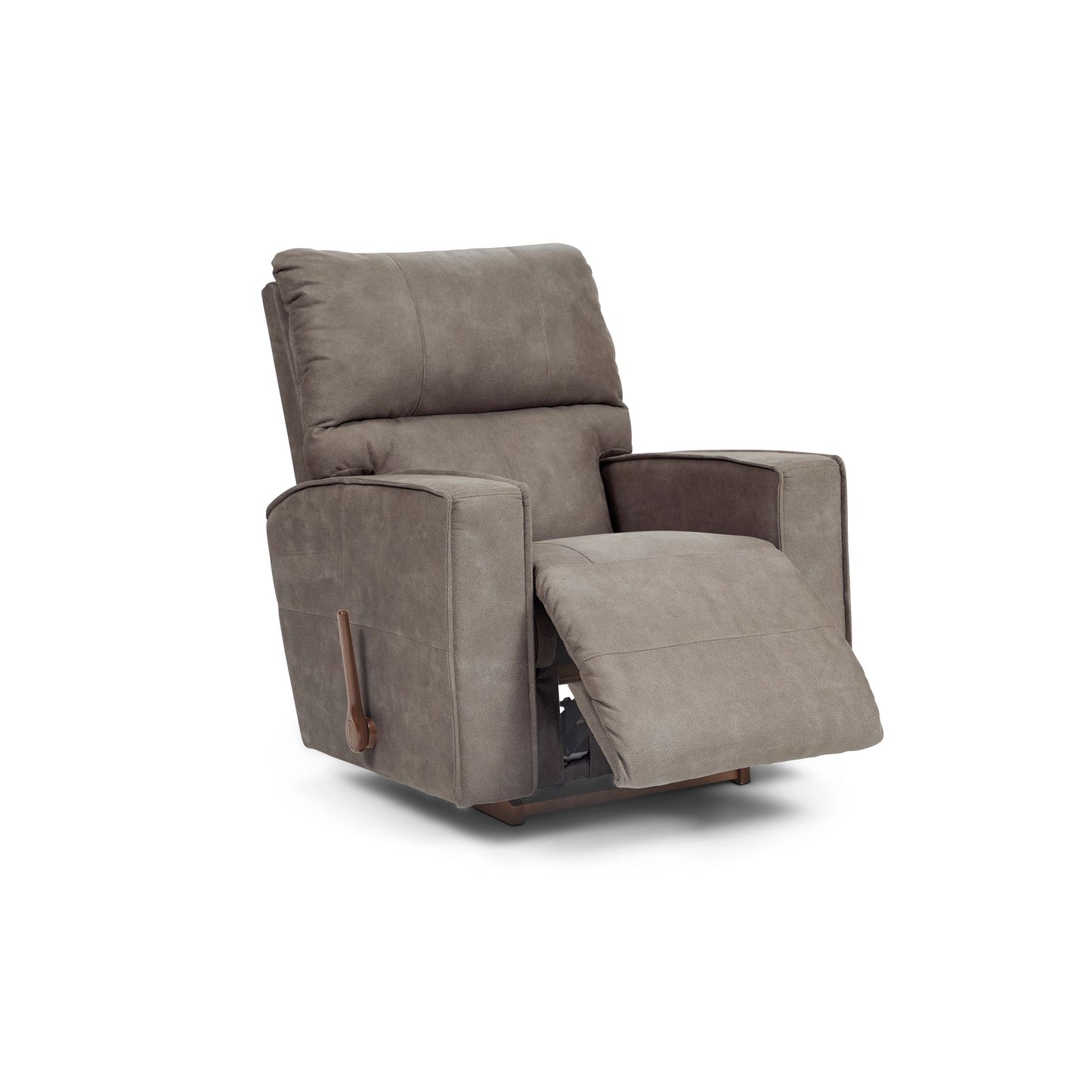 Maddox Faux Leather Recliner — i-Rivers Fossil — view 8