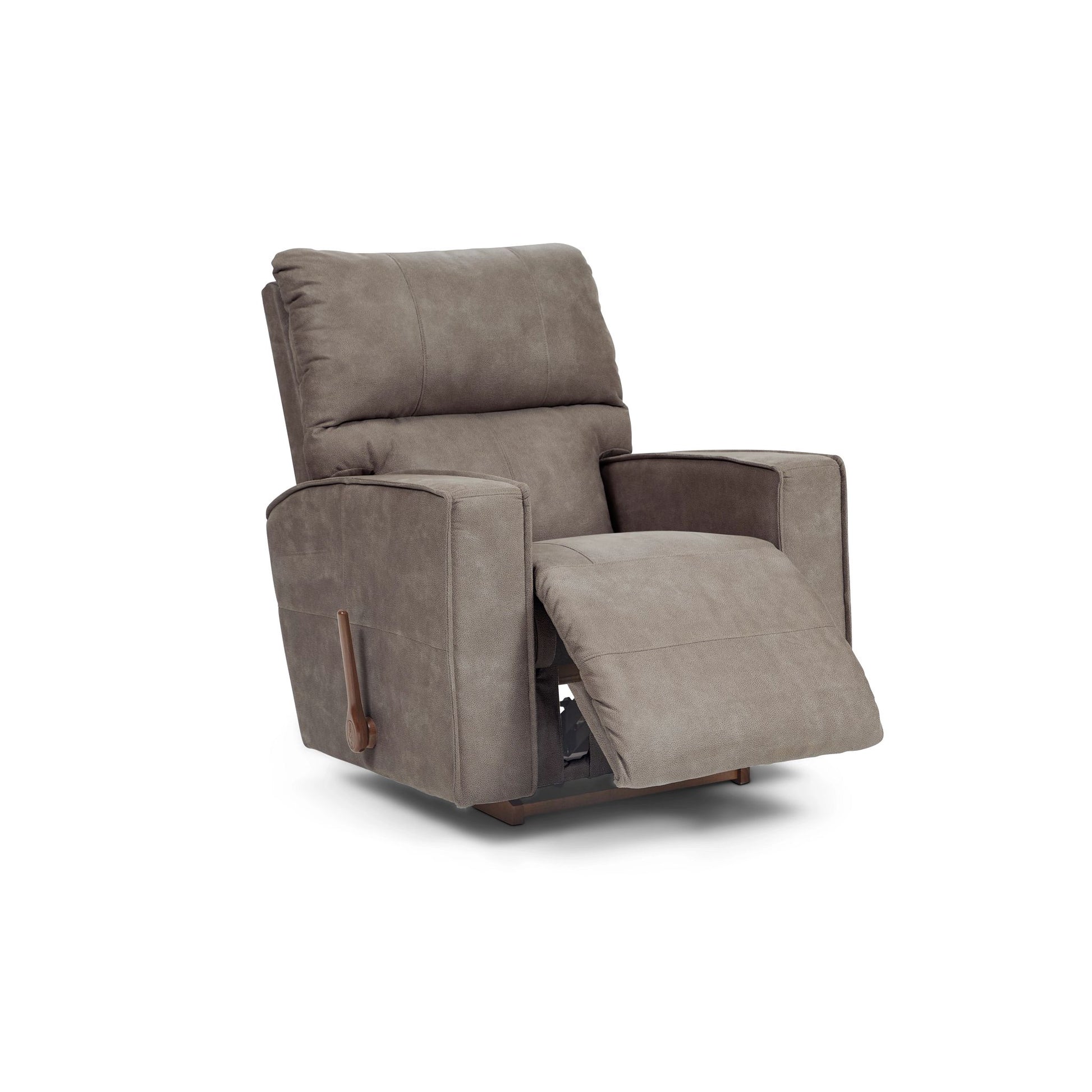 Maddox Faux Leather Recliner — i-Rivers Fossil — view 8