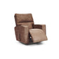 Maddox Faux Leather Recliner — i-Rivers Camel — view 39