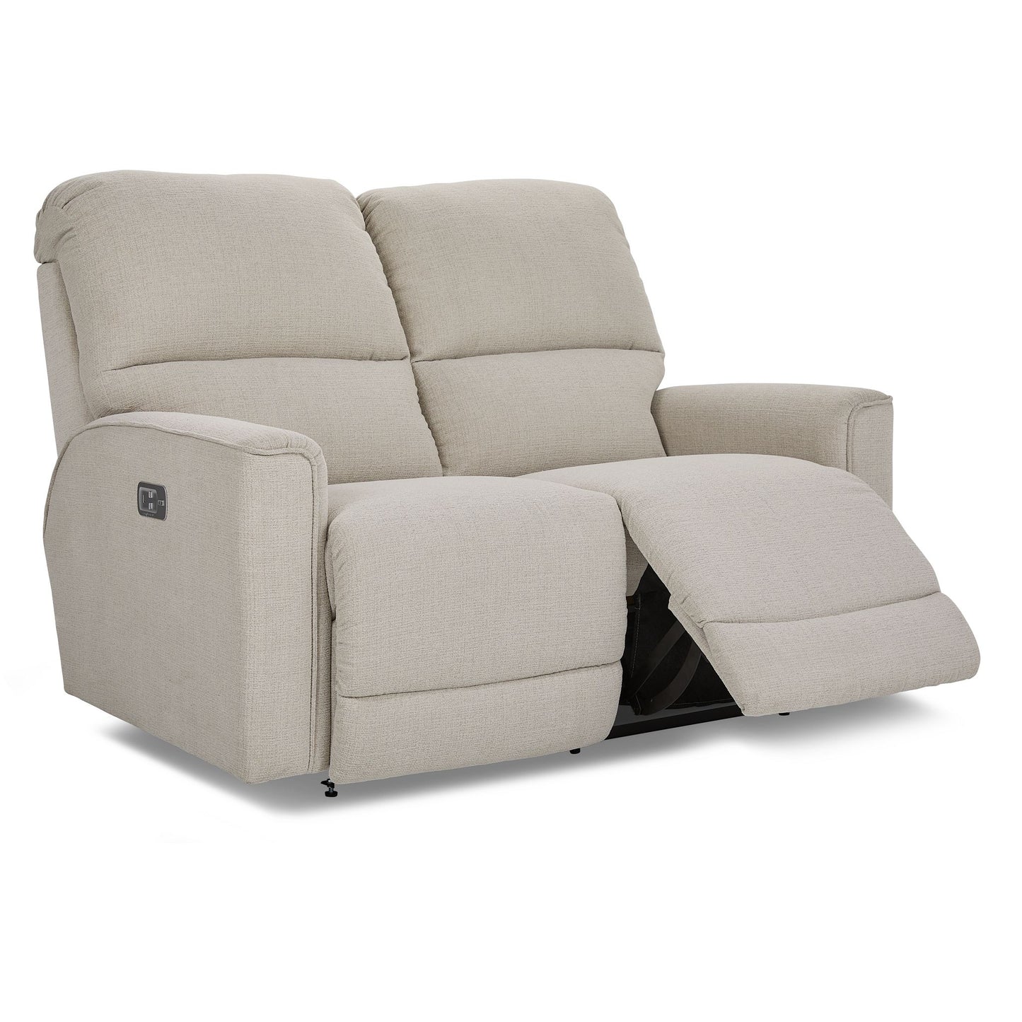 Cade Reclining Loveseat — Ross Linen — view 13