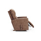 Maddox Faux Leather Recliner — i-Rivers Camel — view 45