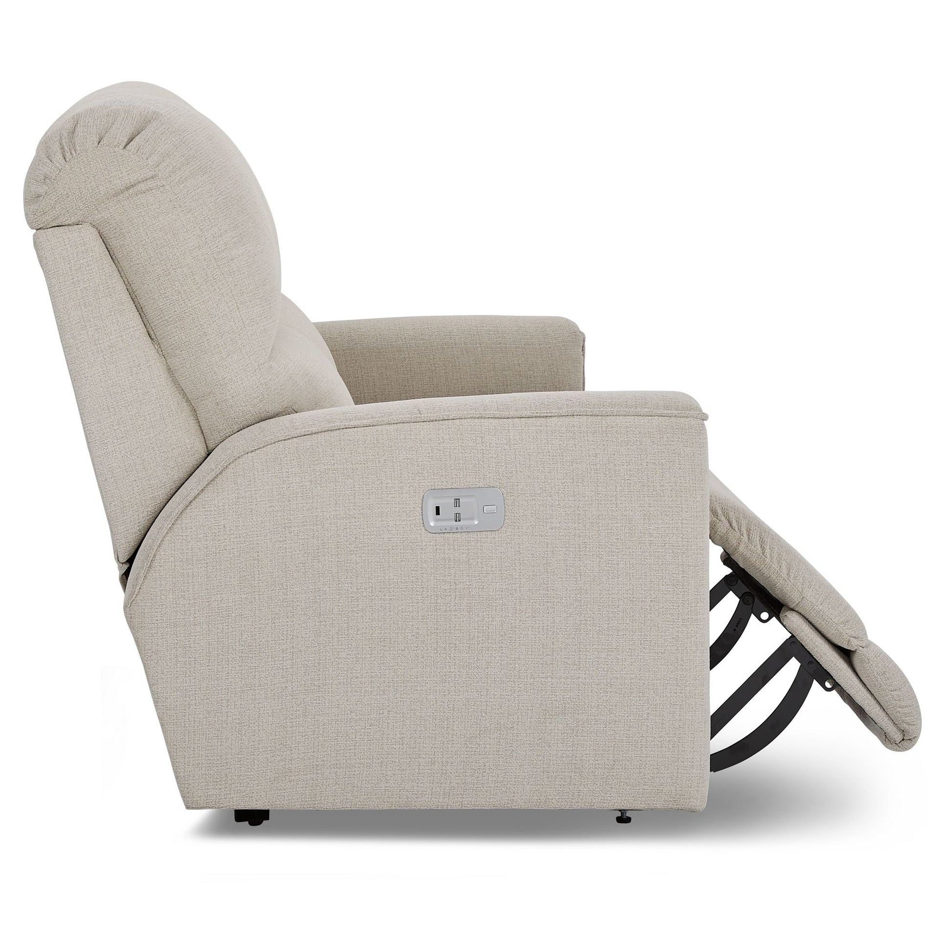 Cade Reclining Loveseat — Ross Linen — view 19