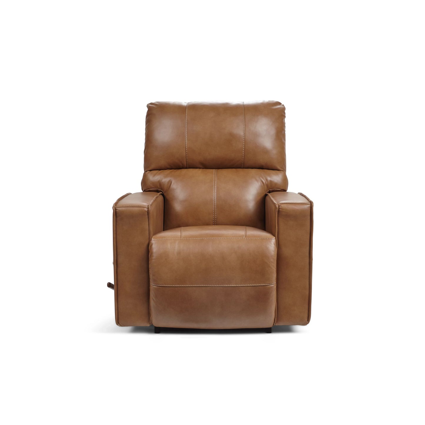 Maddox Leather Recliner — Topflight Camel — view 17