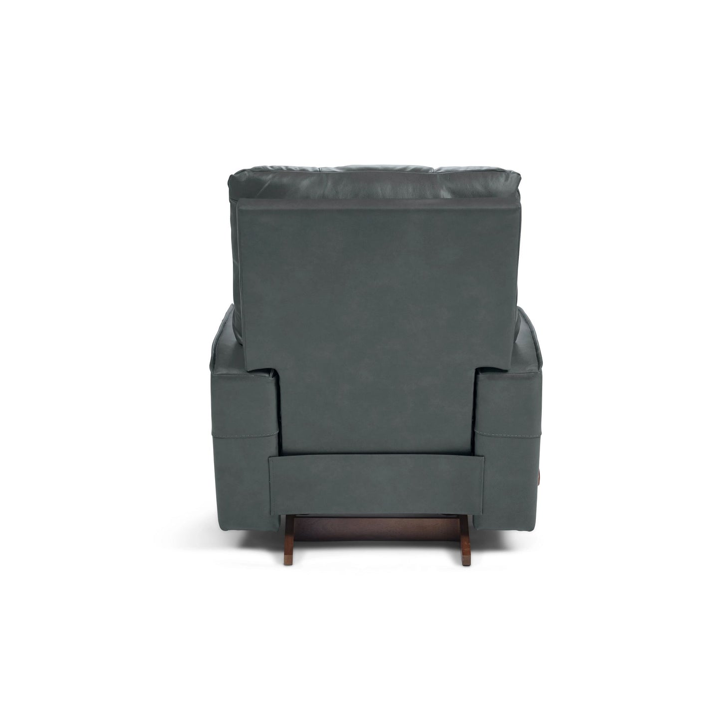 Maddox Leather Recliner — Topflight Slate — view 4