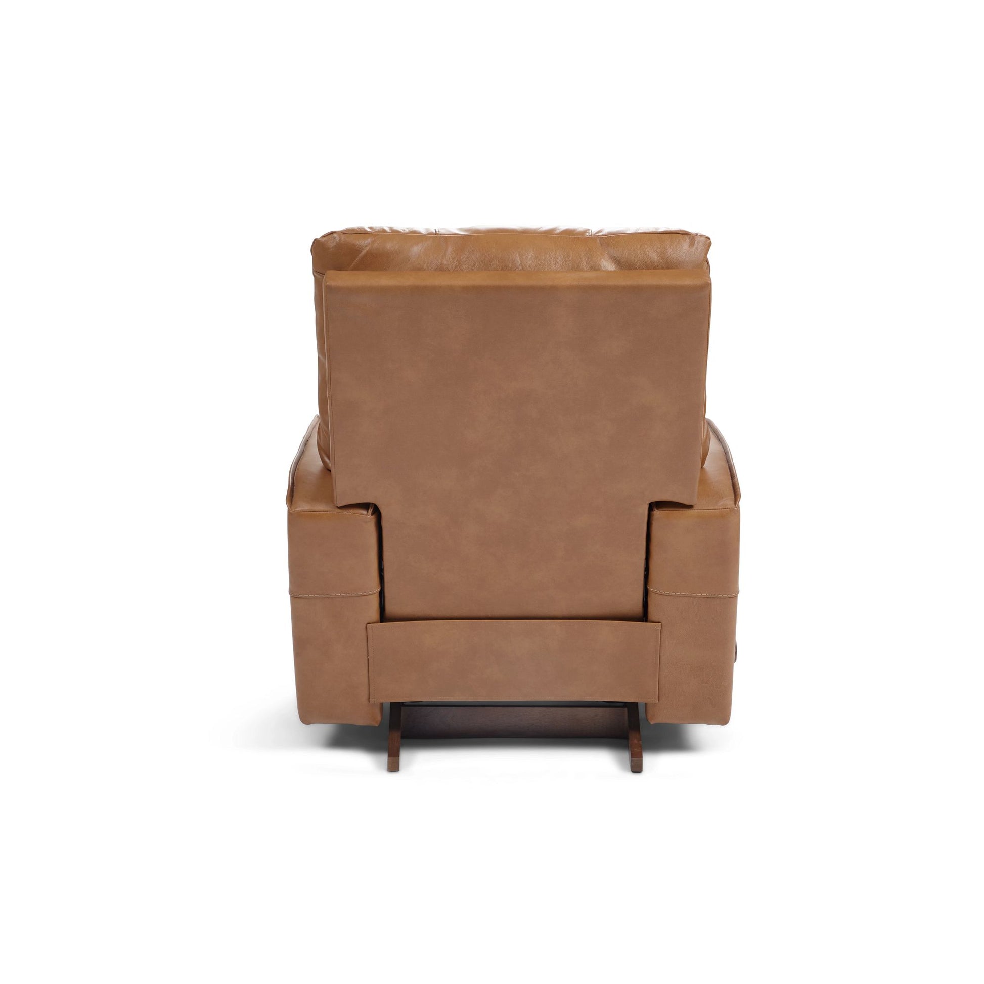 Maddox Leather Recliner — Topflight Camel — view 16