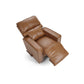 Maddox Leather Recliner — Topflight Camel — view 14