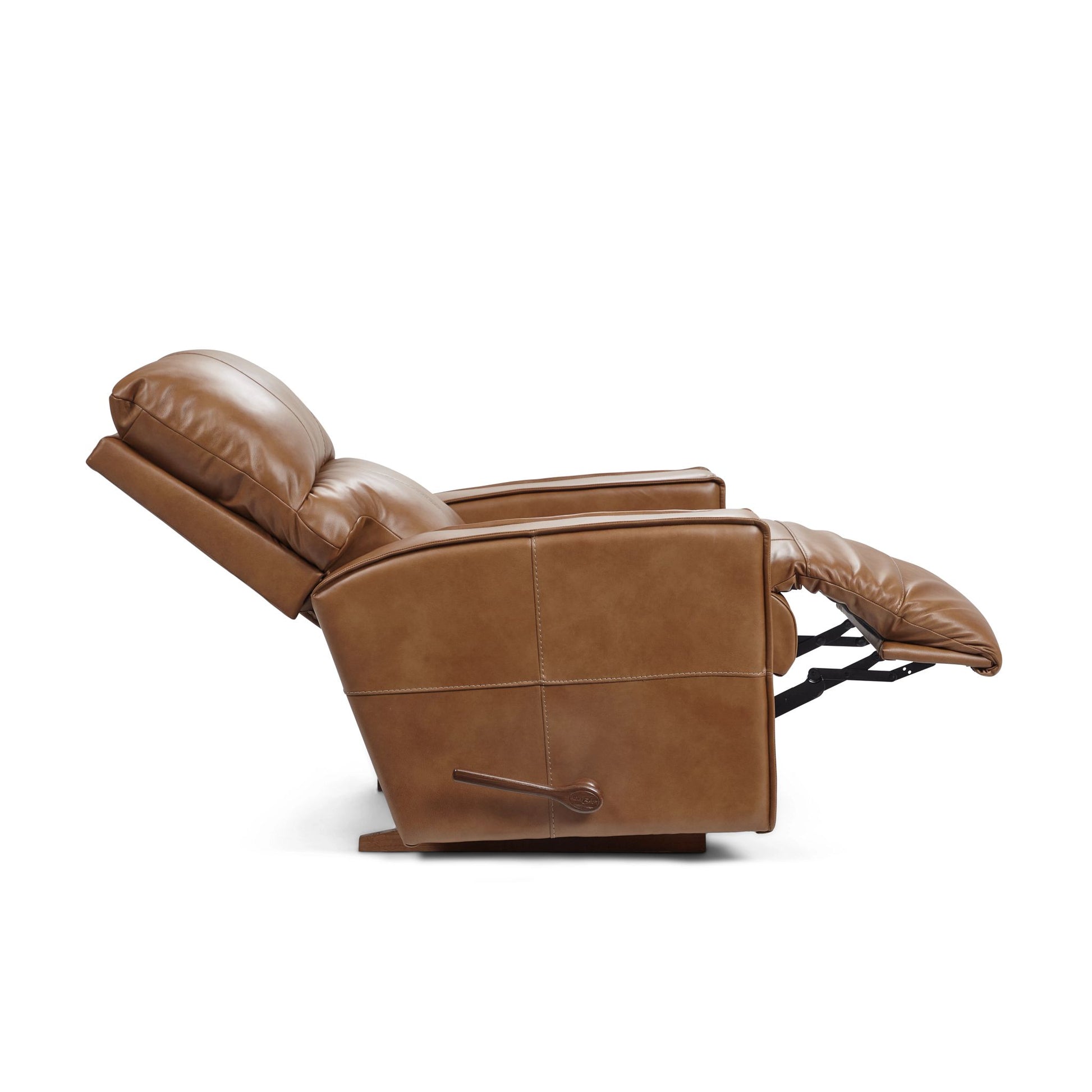 Maddox Leather Recliner — Topflight Camel — view 22