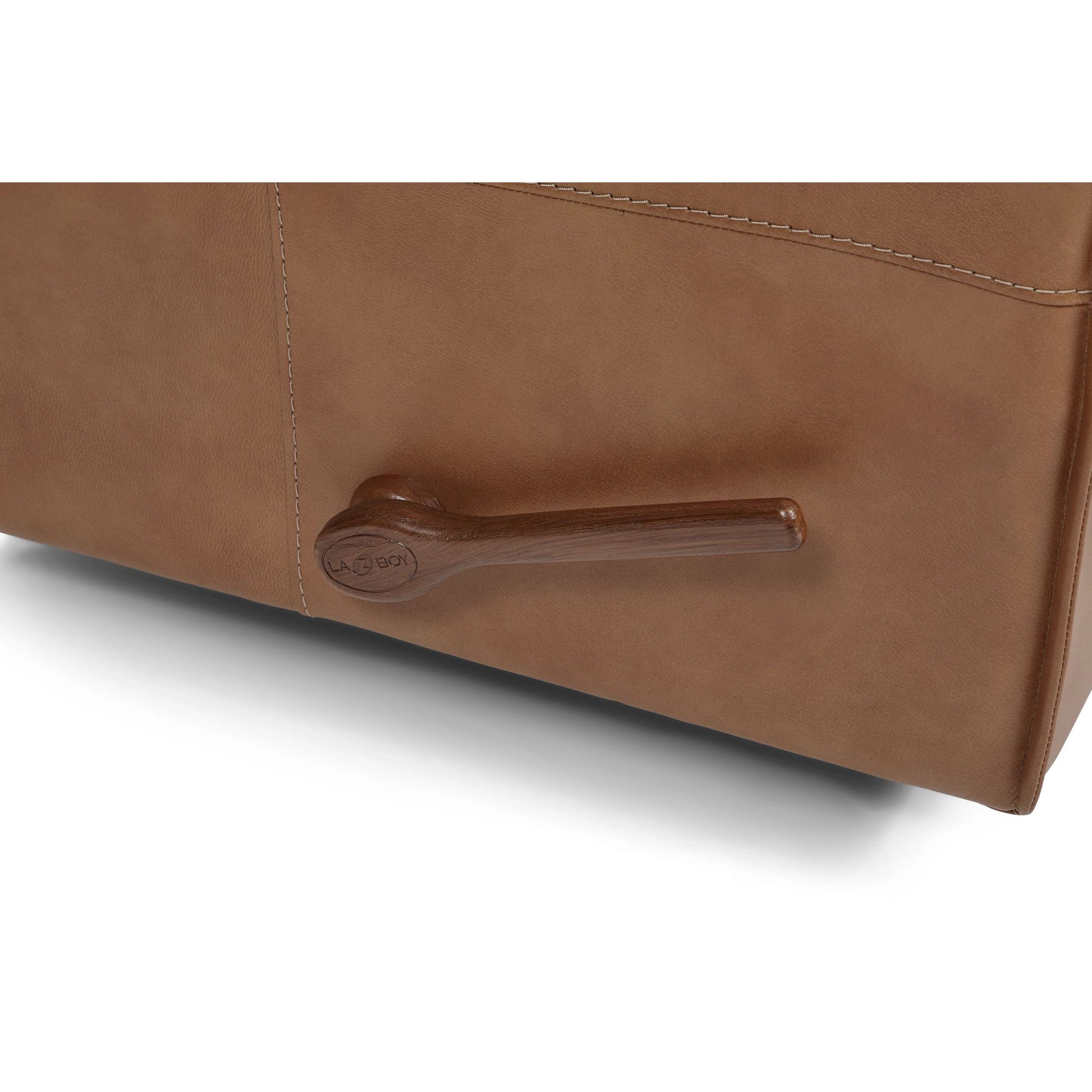 Maddox Leather Recliner — Topflight Camel — view 13