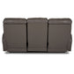 Cade Leather Reclining Sofa — Cozy Match Putty — view 35