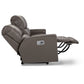 Cade Leather Reclining Sofa — Cozy Match Putty — view 32