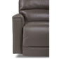 Cade Leather Reclining Sofa — Cozy Match Putty — view 25