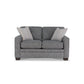 Meyer Loveseat — Nico Charcoal — view 3