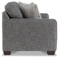 Meyer Loveseat — Nico Charcoal — view 8