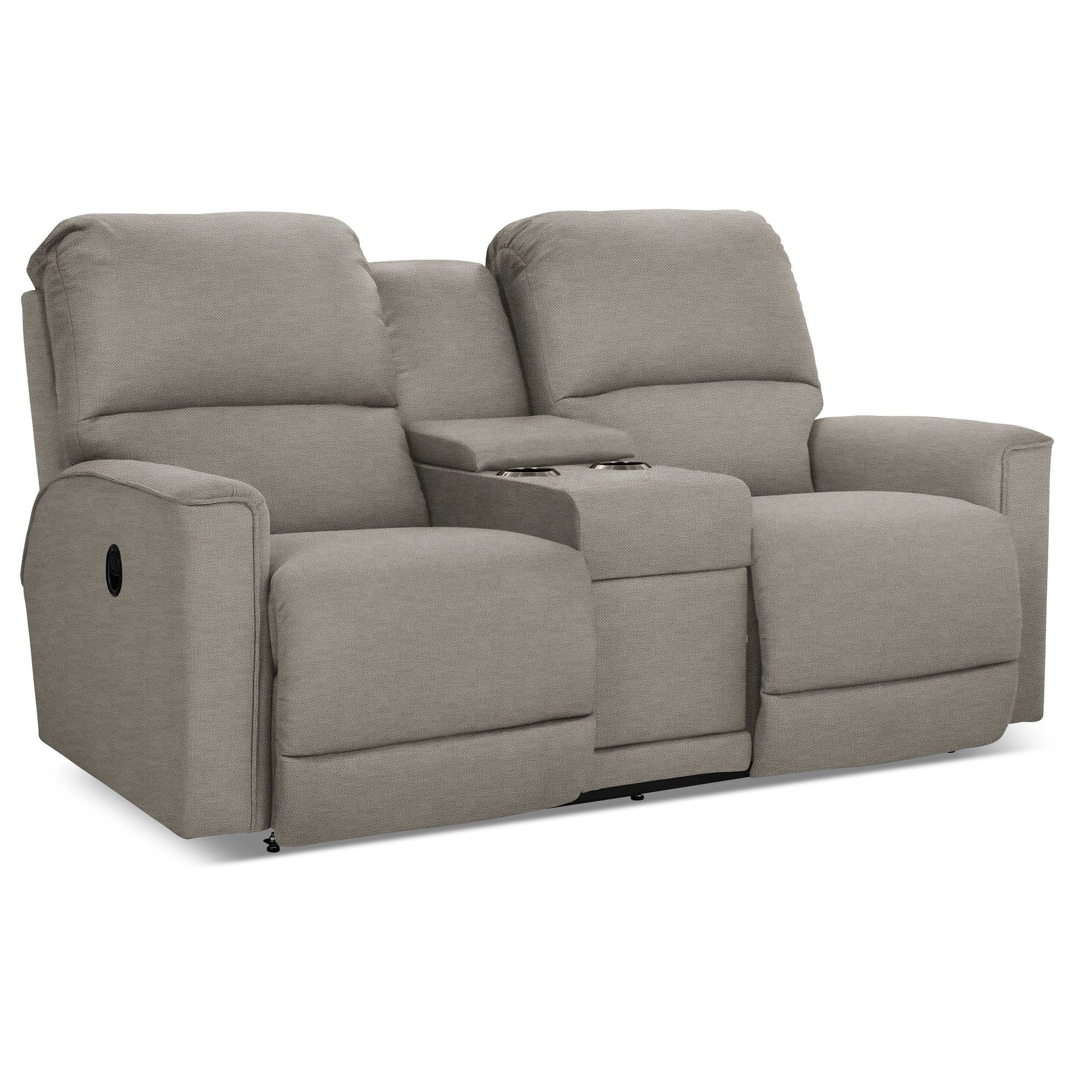 Cade Reclining Loveseat — i-Beverley Mineral — view 4