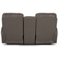 Cade Leather Reclining Loveseat — Cozy Match Putty — view 9