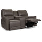 Cade Leather Reclining Loveseat — Cozy Match Putty — view 4
