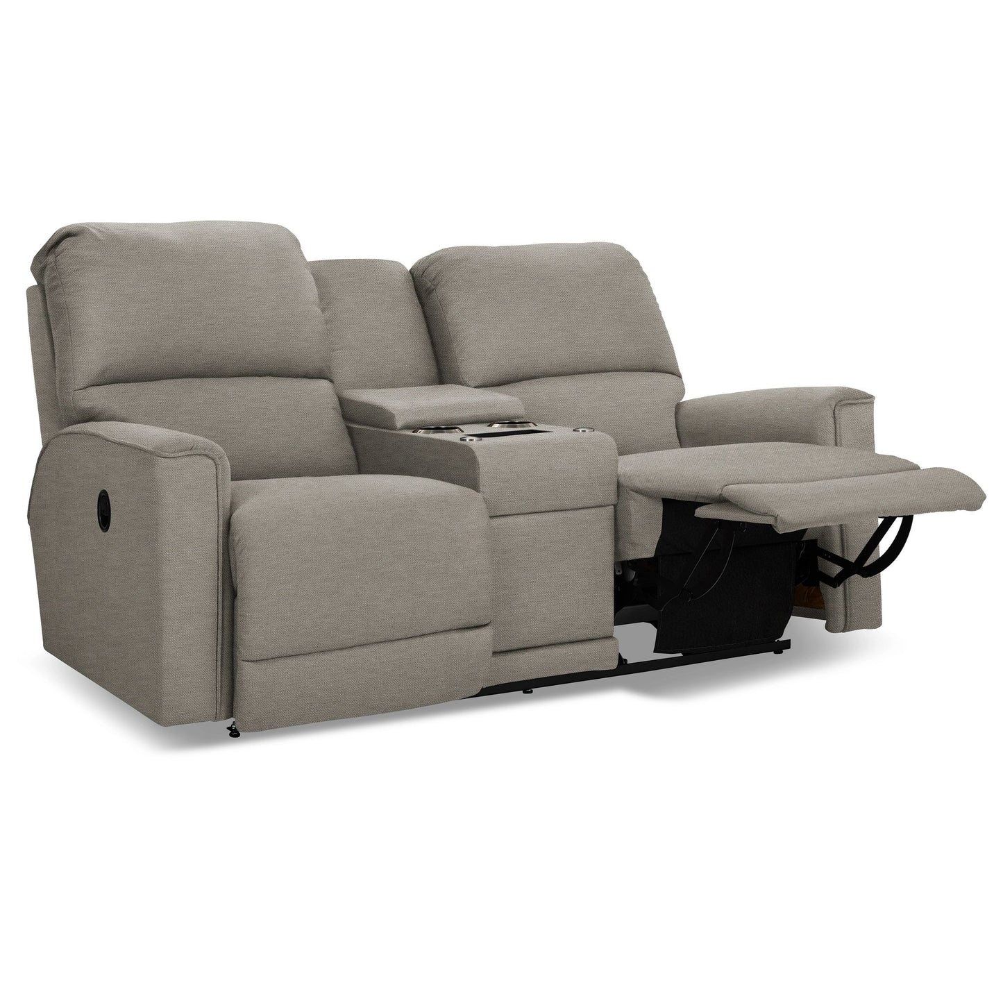 Cade Reclining Loveseat — i-Beverley Mineral — view 9
