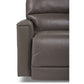 Cade Leather Reclining Loveseat — Cozy Match Putty — view 5