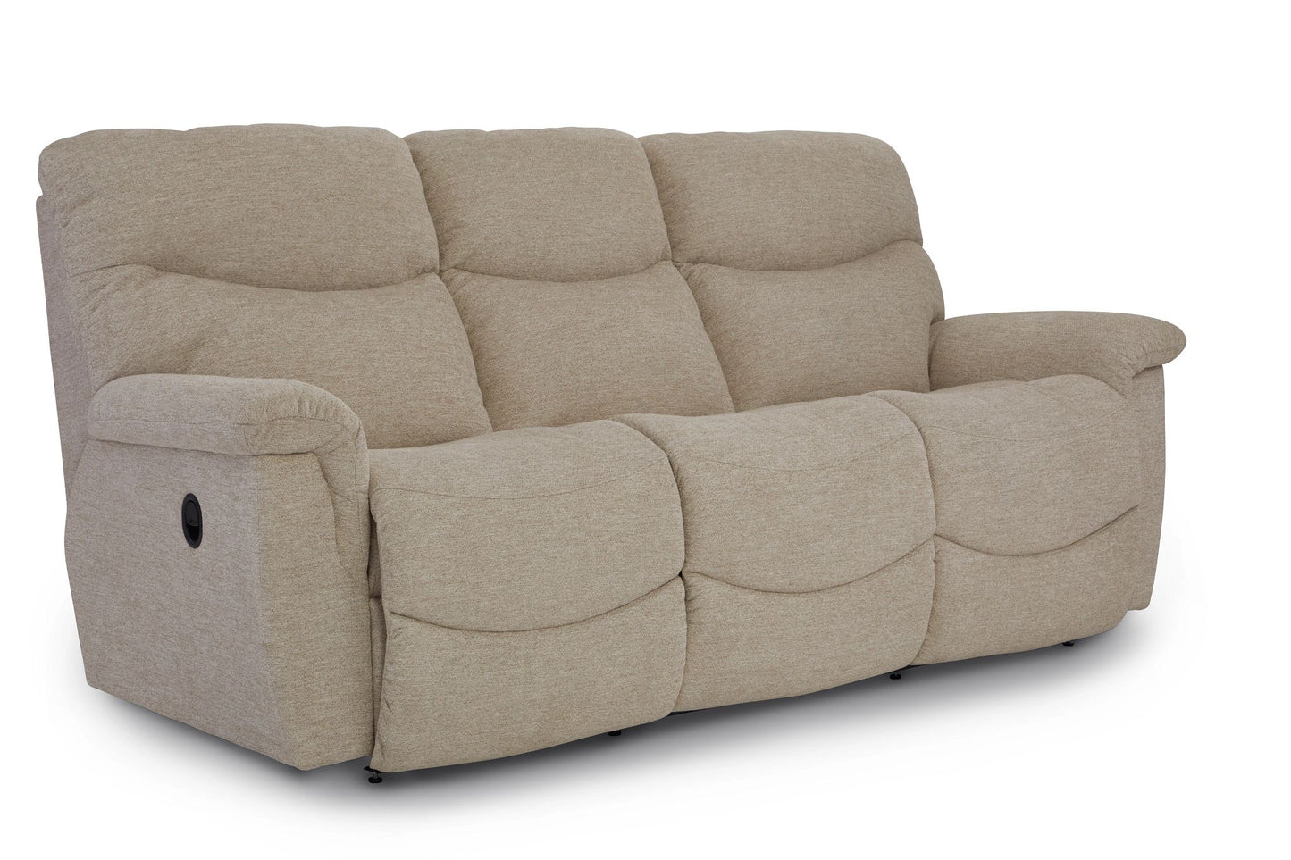 James Reclining Sofa — Damon Oyster — view 12