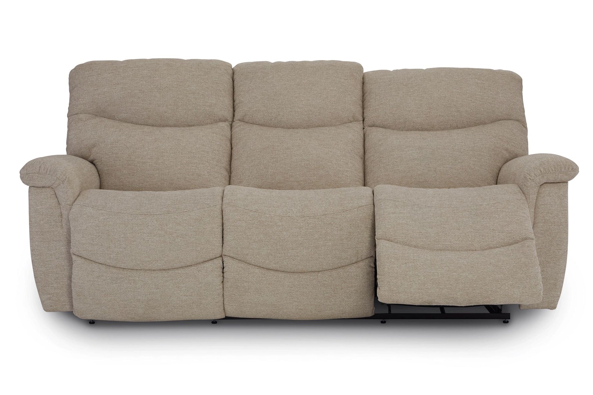 James Reclining Sofa — Damon Oyster — view 17