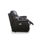 James Leather Reclining Loveseat — Yellowstone Charcoal — view 8