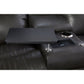 James Leather Reclining Loveseat — Yellowstone Charcoal — view 15
