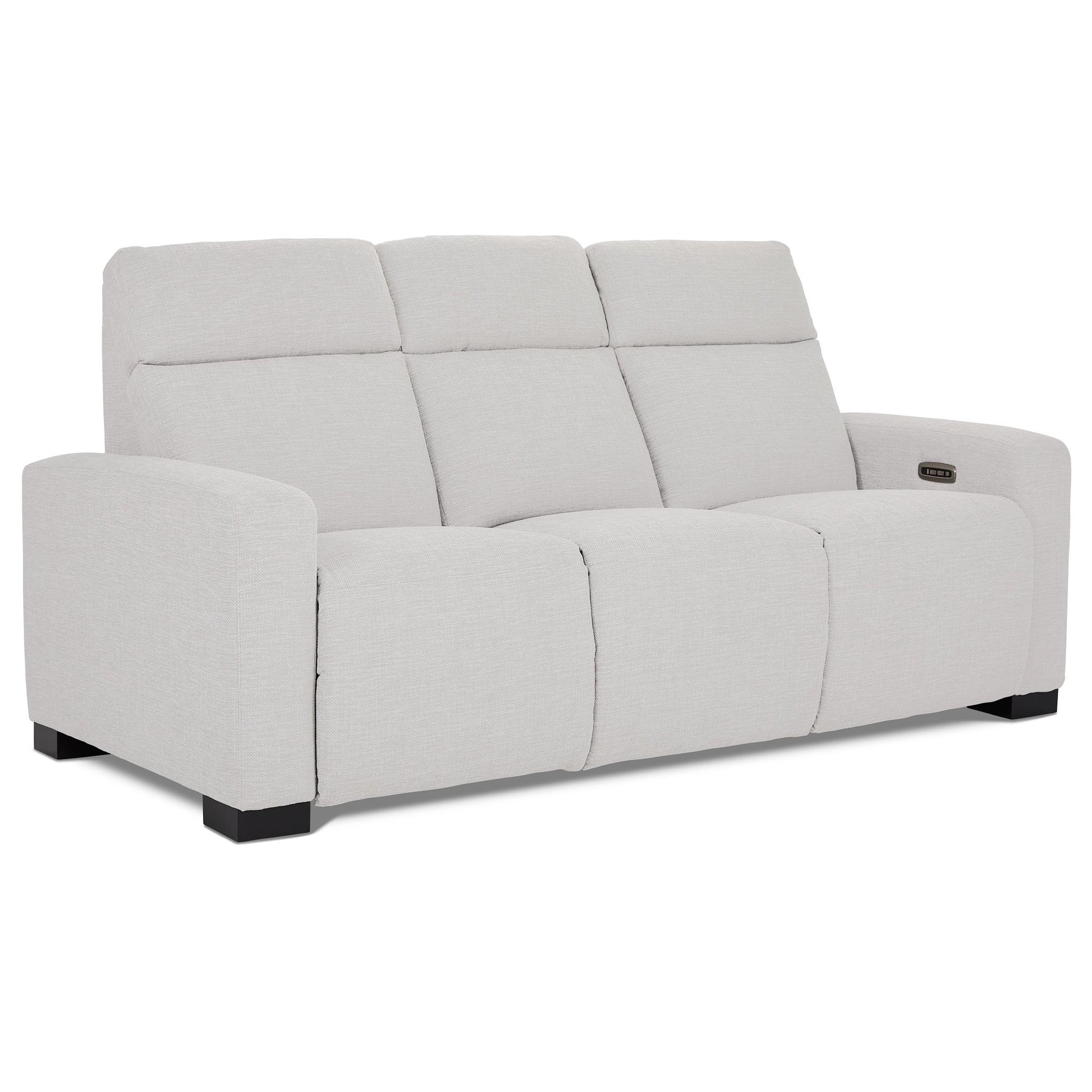Acadia Reclining Sofa — Picchu Snow