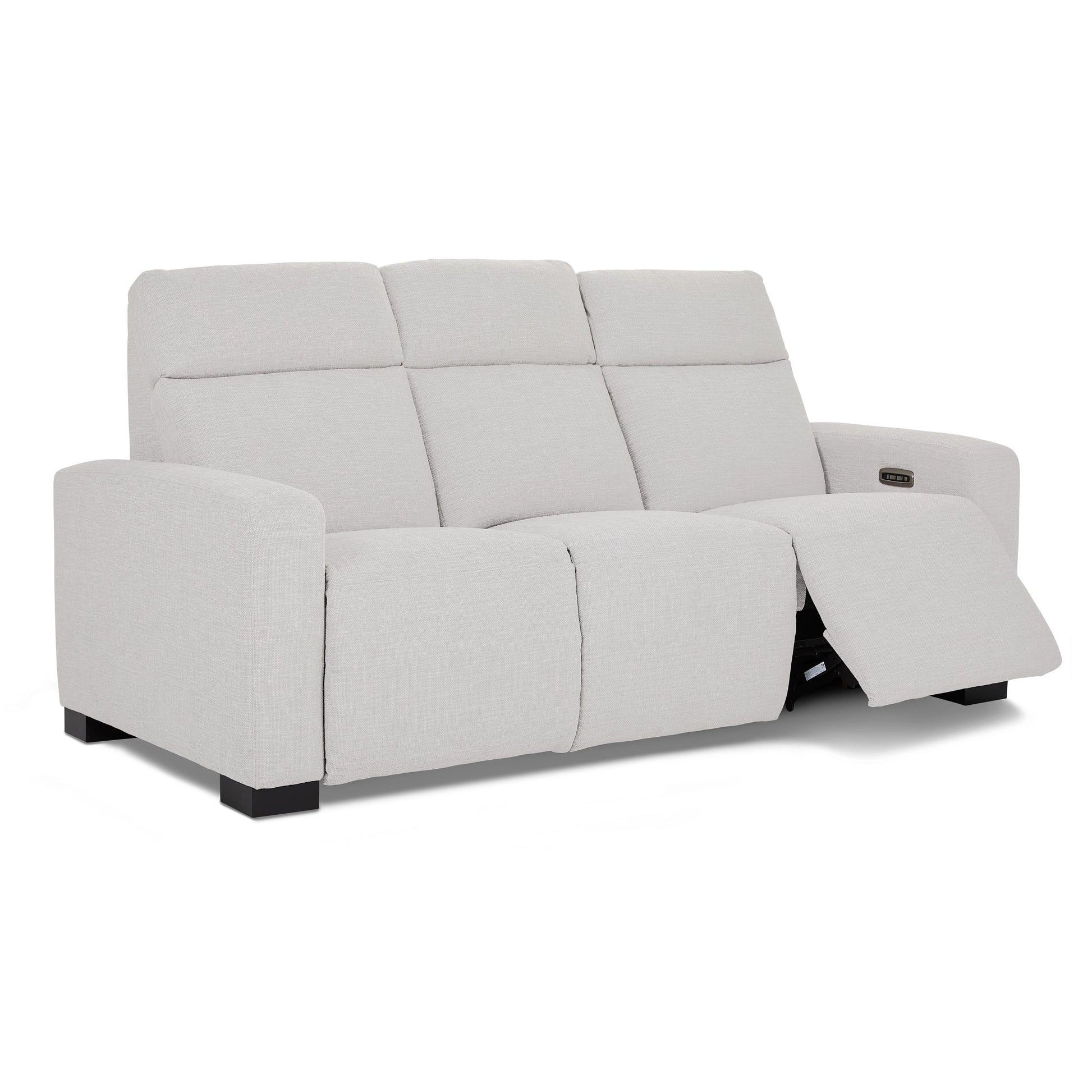Acadia Reclining Sofa — Picchu Snow — view 2