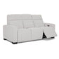 Acadia Reclining Sofa — Picchu Snow — view 2