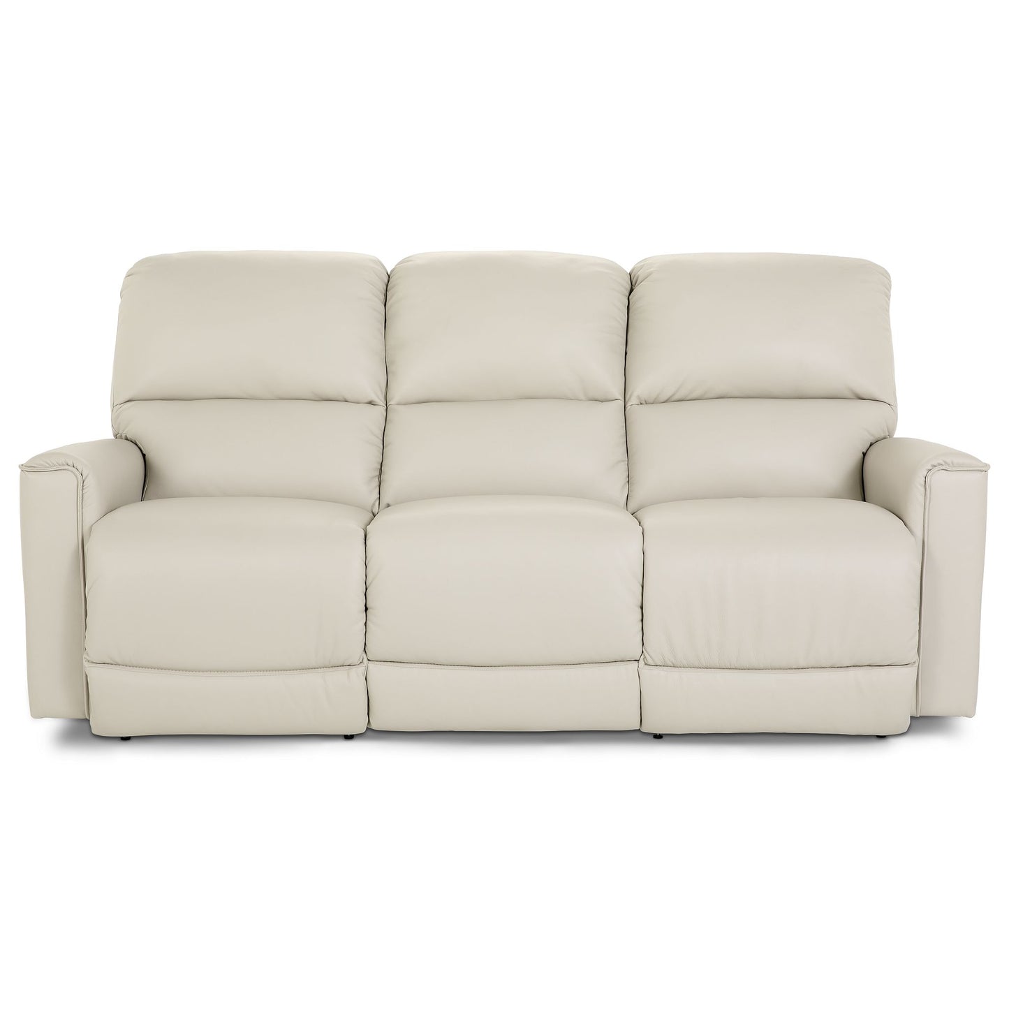 Cade Leather Reclining Sofa — Gambit Oyster — view 53