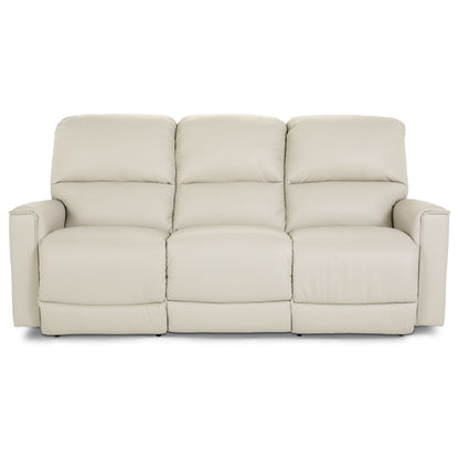 Cade Leather Reclining Sofa — Gambit Oyster — view 53