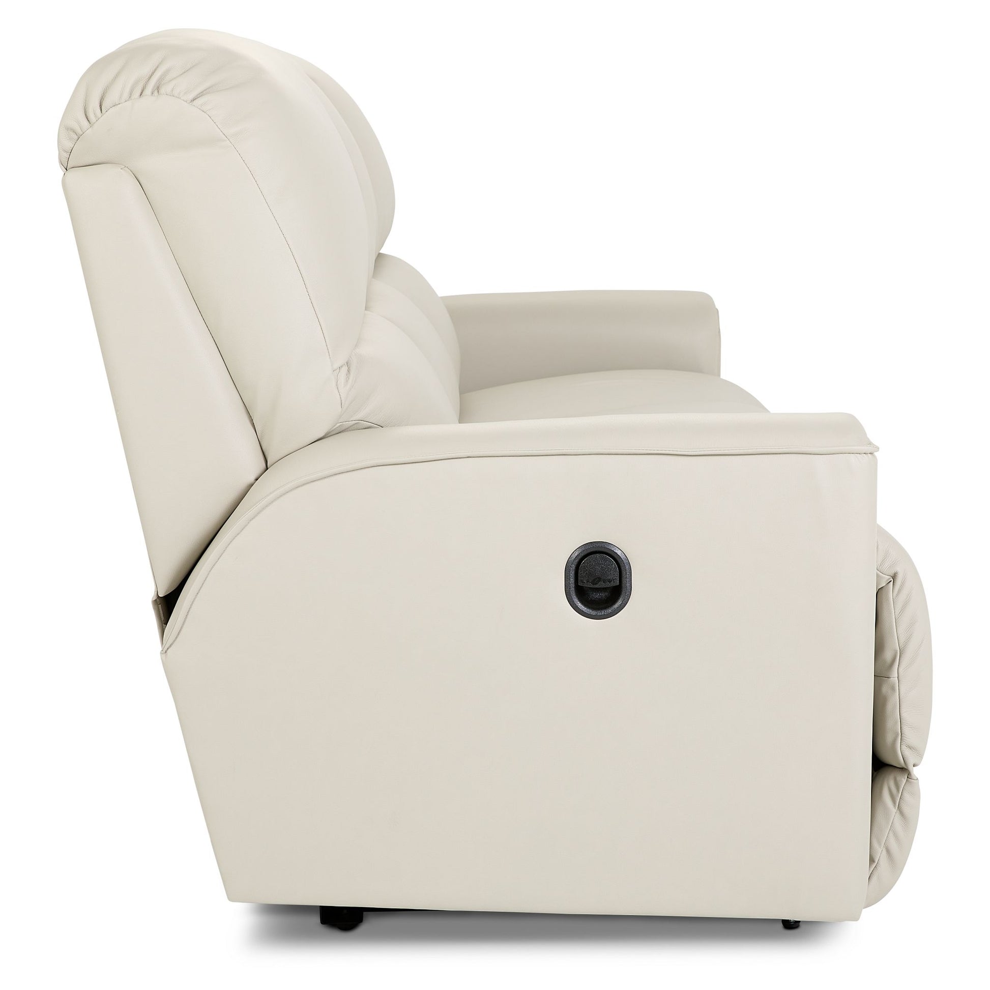Cade Leather Reclining Sofa — Gambit Oyster — view 55