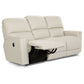 Cade Leather Reclining Sofa — Gambit Oyster — view 57