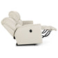Cade Leather Reclining Sofa — Gambit Oyster — view 59