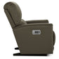 Cade Leather Recliner — Gambit Stone — view 16