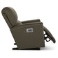 Cade Leather Recliner — Gambit Stone — view 19