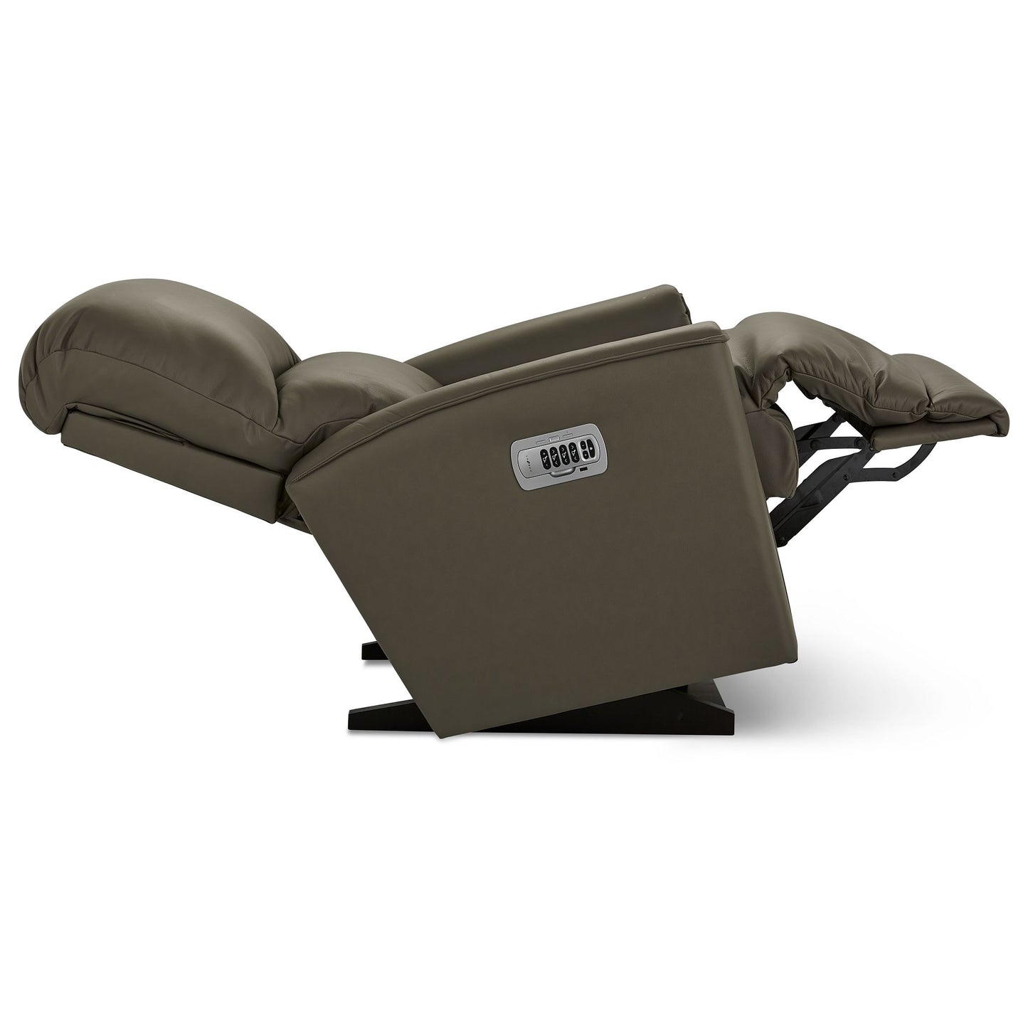 Cade Leather Recliner — Gambit Stone — view 20