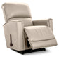 Cade Leather Recliner — Gambit Oyster — view 3