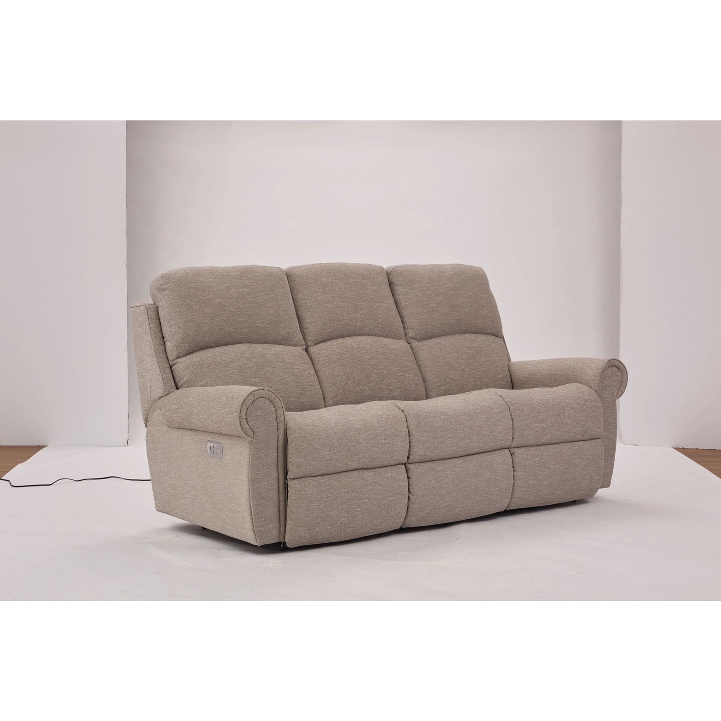 Dutton Reclining Sofa — i-Rockport Mushroom — view 40