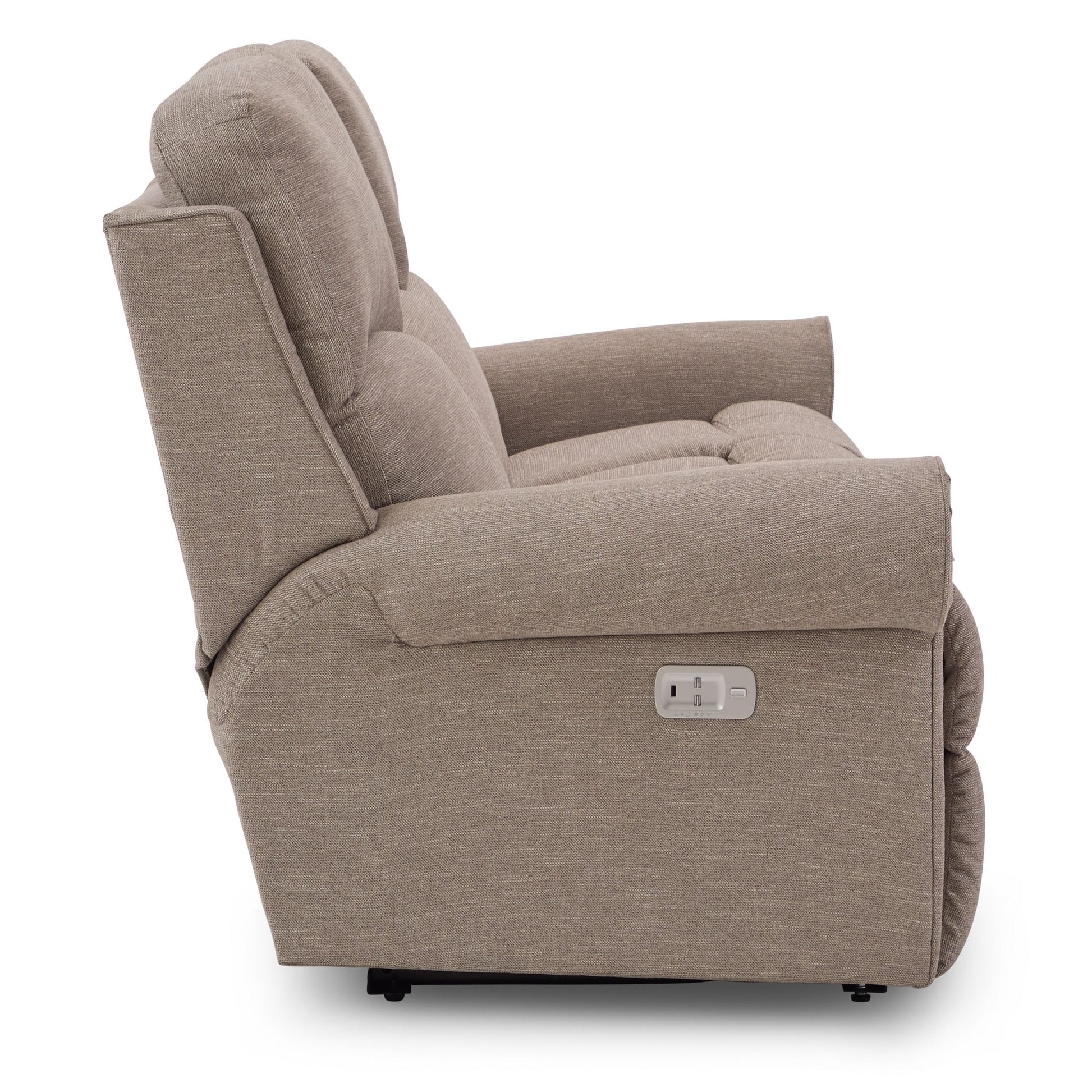 Dutton Reclining Sofa — i-Rockport Mushroom — view 24