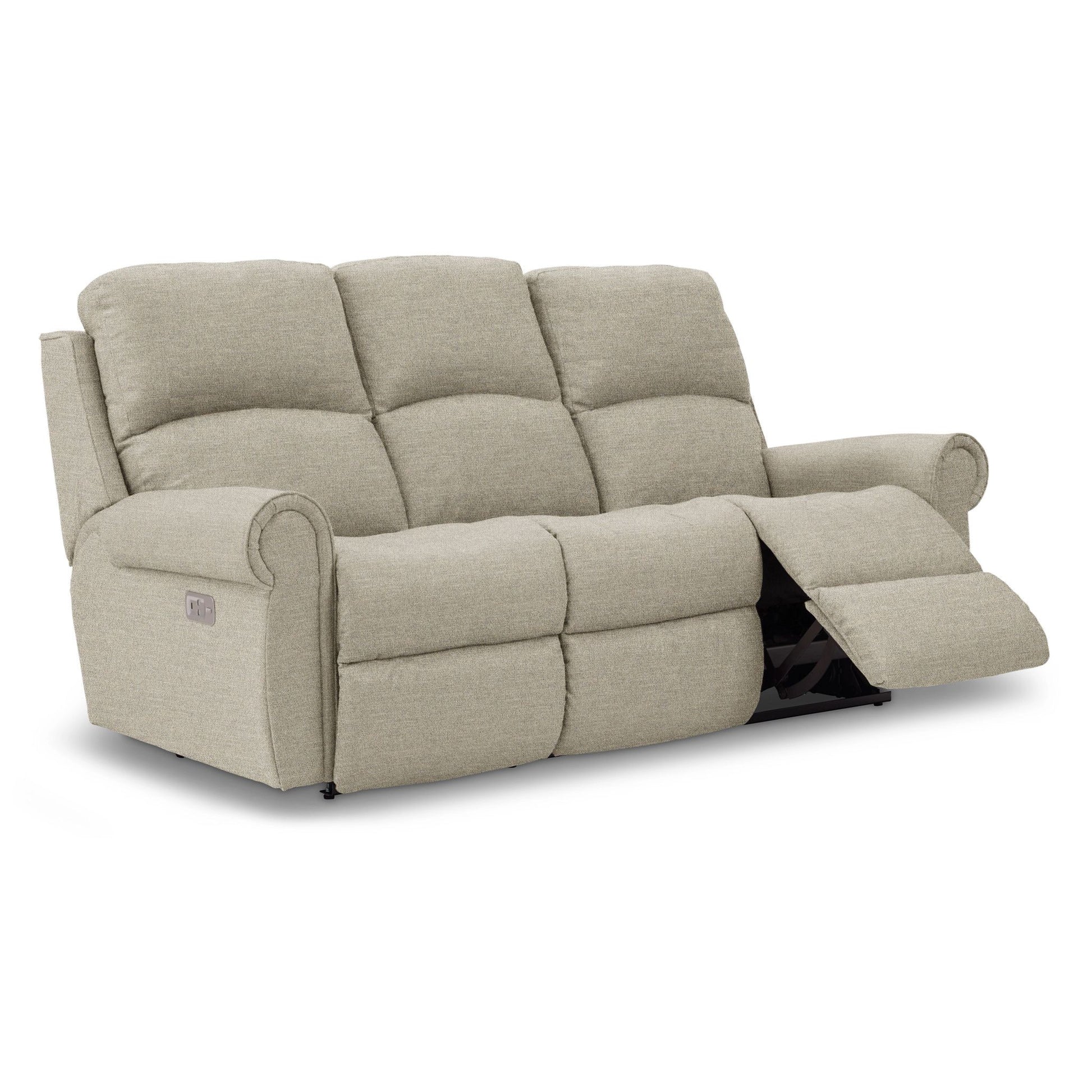 Dutton Reclining Sofa — Watari Flax — view 2