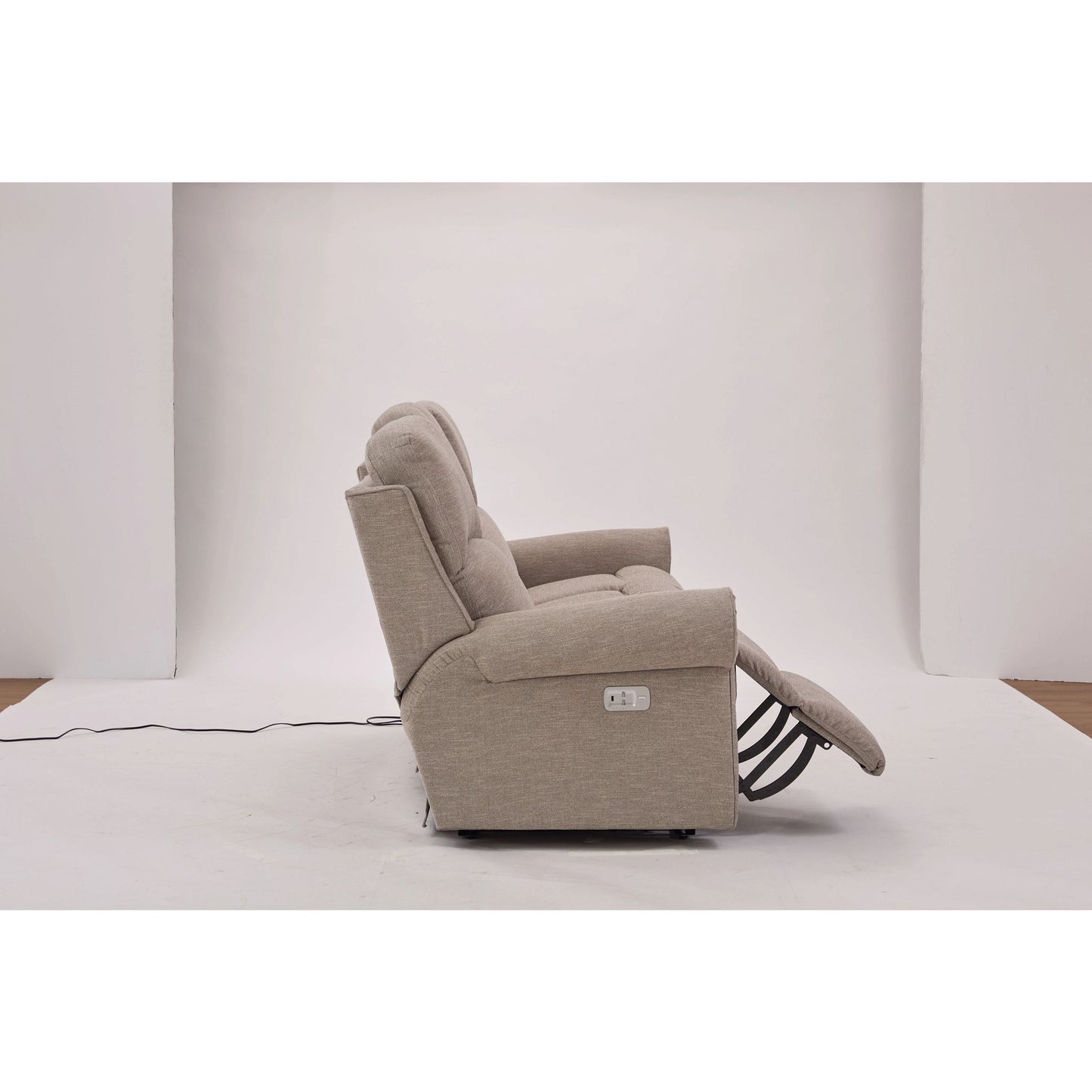 Dutton Reclining Sofa — i-Rockport Mushroom — view 35