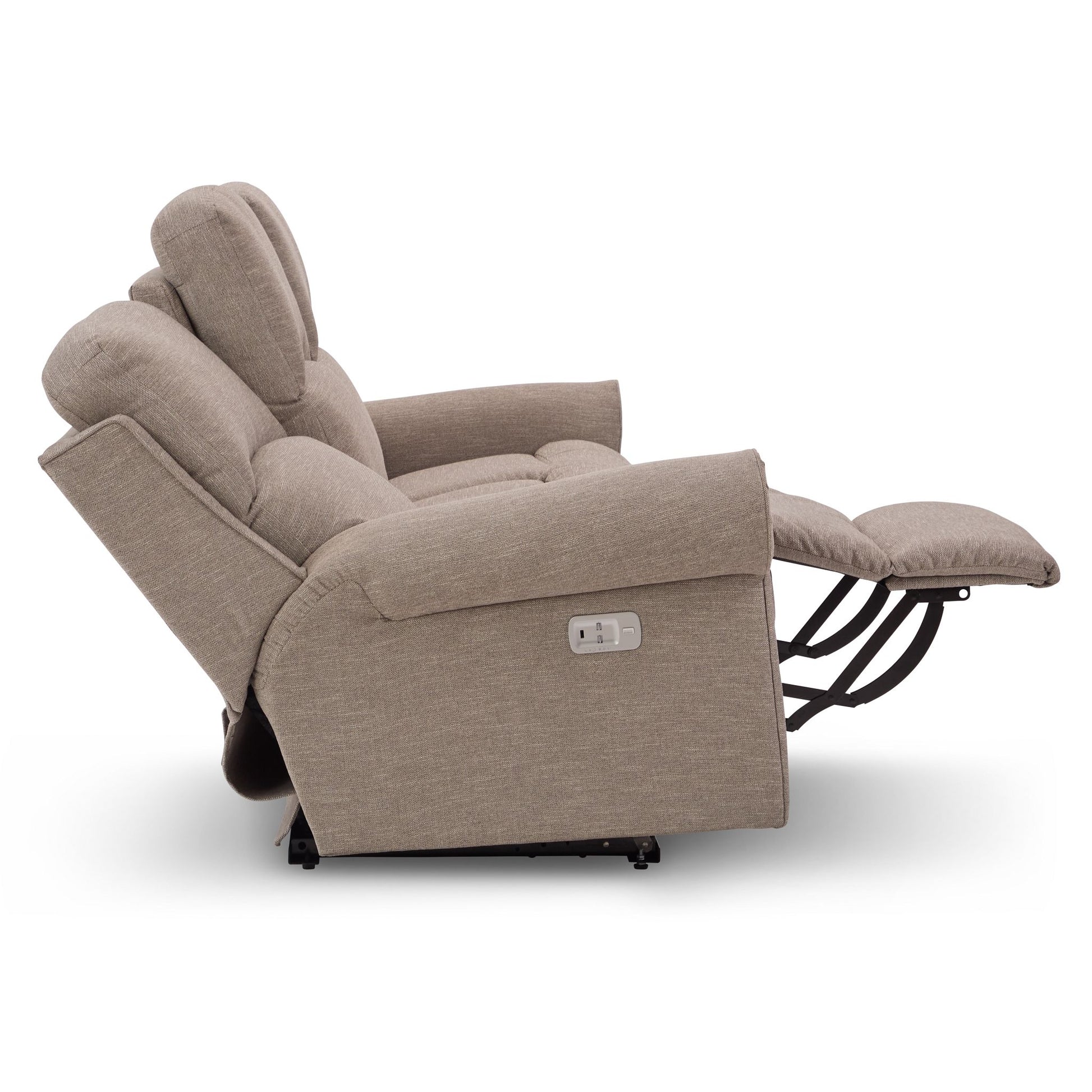 Dutton Reclining Sofa — i-Rockport Mushroom — view 28