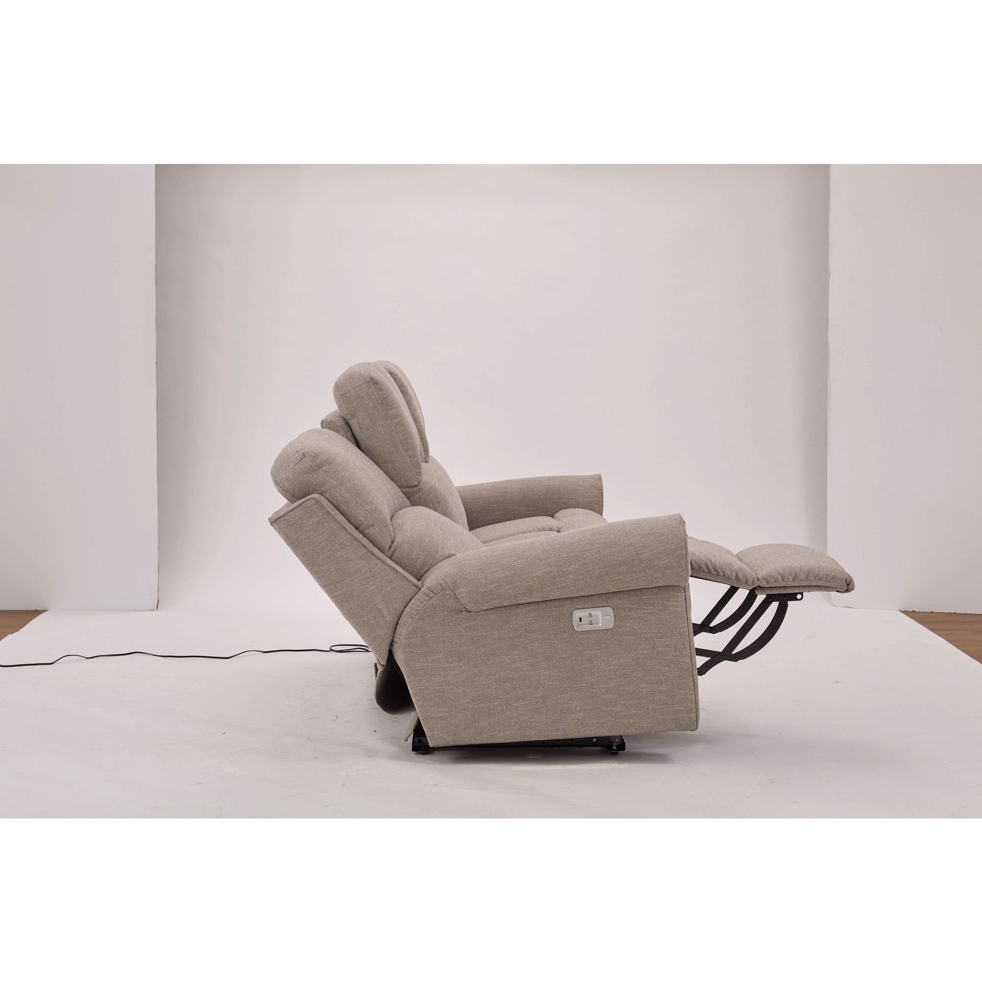 Dutton Reclining Sofa — i-Rockport Mushroom — view 36