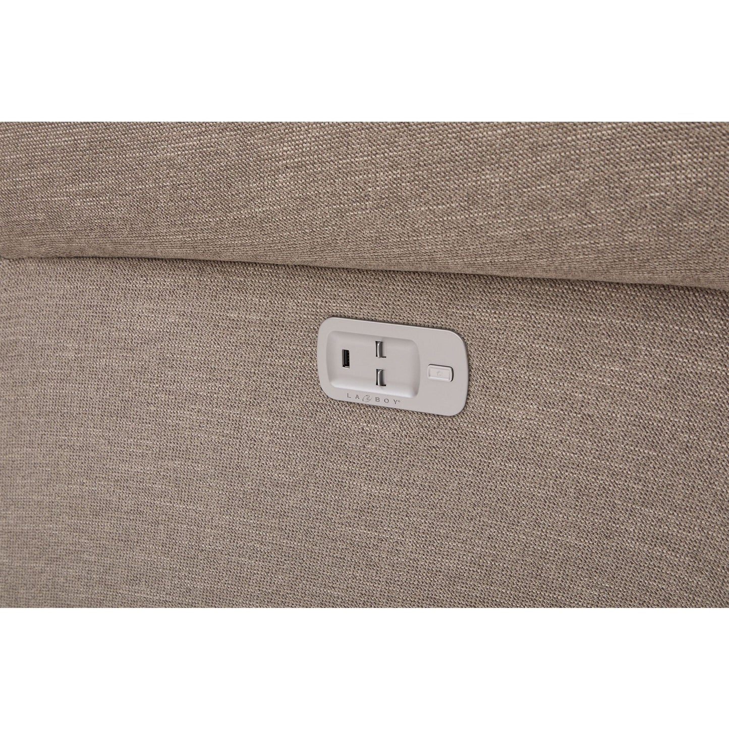 Dutton Reclining Sofa — i-Rockport Mushroom — view 30