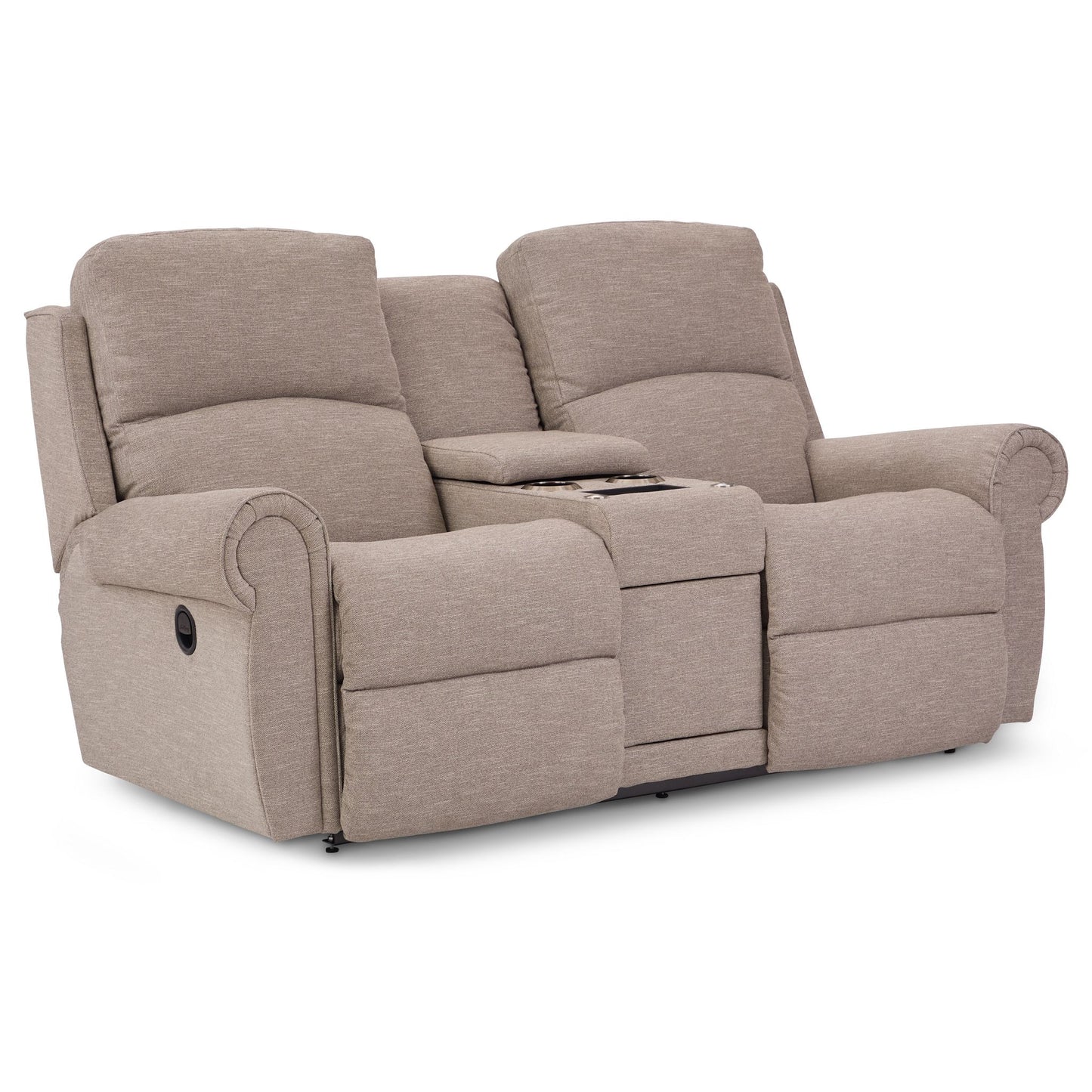 Dutton Reclining Loveseat — i-Rockport Mushroom — view 5