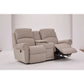 Dutton Reclining Loveseat — i-Rockport Mushroom — view 18
