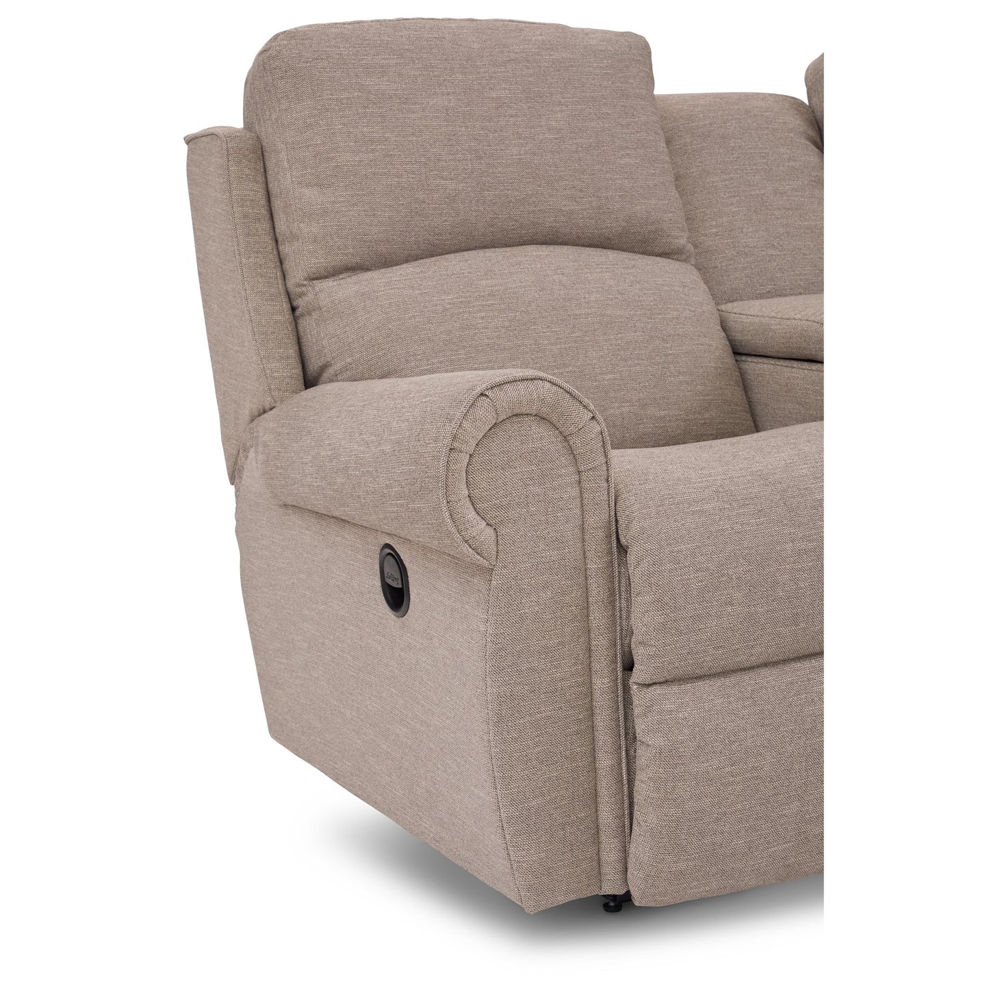 Dutton Reclining Loveseat — i-Rockport Mushroom — view 10