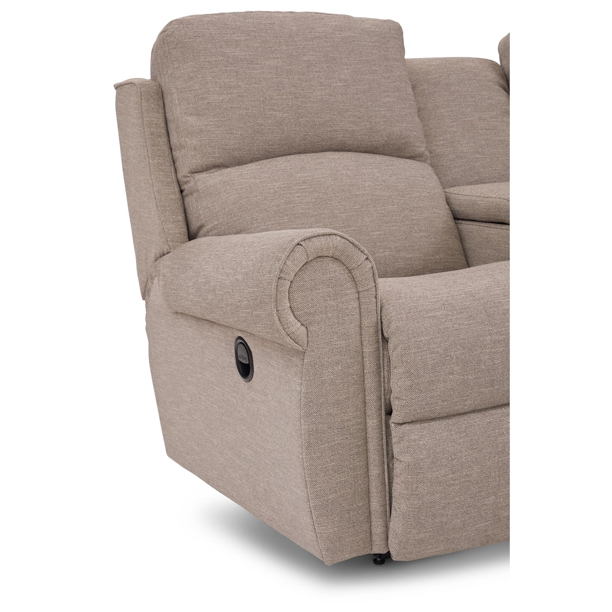 Dutton Reclining Loveseat — i-Rockport Mushroom — view 10