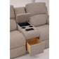 Dutton Reclining Loveseat — i-Rockport Mushroom — view 21